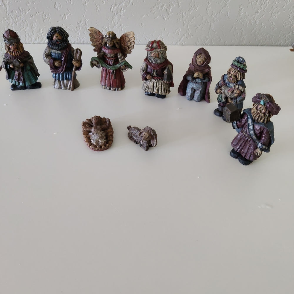 nativity baby Jesus Set Ceramic